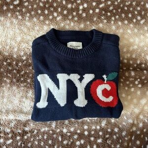 Abercrombie & Fitch NYC Big Apple Sweater size Small $70